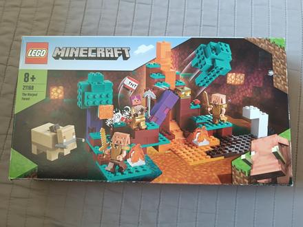 Lego minecraft 21168 znetvorený les,