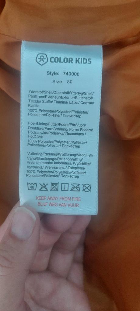 Zimná nepremokavá súprava color kids 80, 80