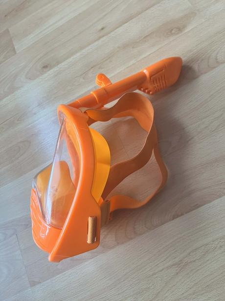 Celotvárová detská maska na šnorchlovanie, 