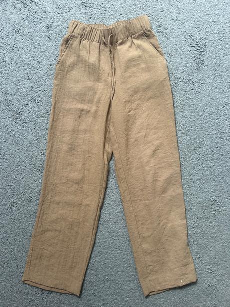 Nohavice hnedé, h&m,xs