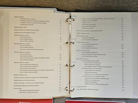 Knihy - manuály k montessori pedagogike, 