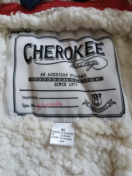 Tepla bundicka cherokke, cherokee,86