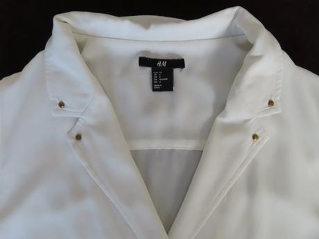 Biela blúzka h&m, veľ.36, h&m,36