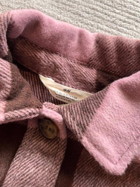 Košeľová bunda, h&m,140