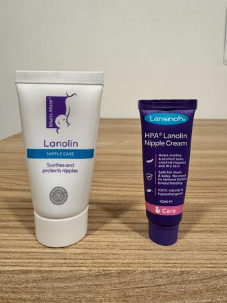 Lanolin - nipple care, 