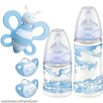 Nuk štartovací set rose and blue baby, nuk