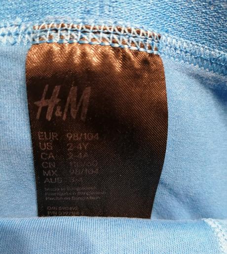 Farebné trenky, h&m,98