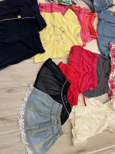 Mix letného oblečenia dievča 74-80, 68–80