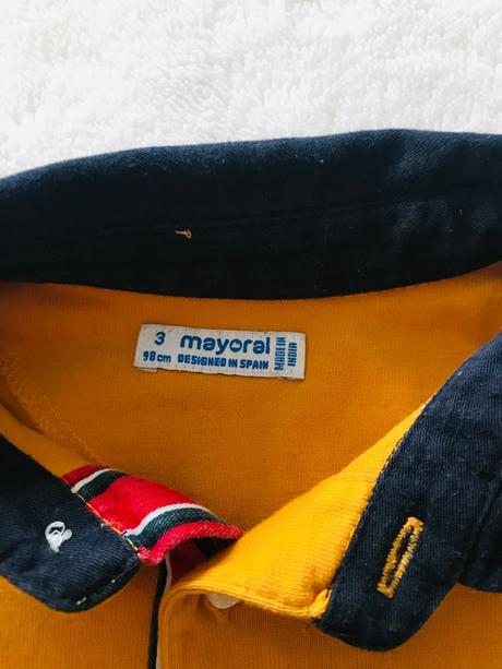 Tričko 98 chlapec horcicove, mayoral,98