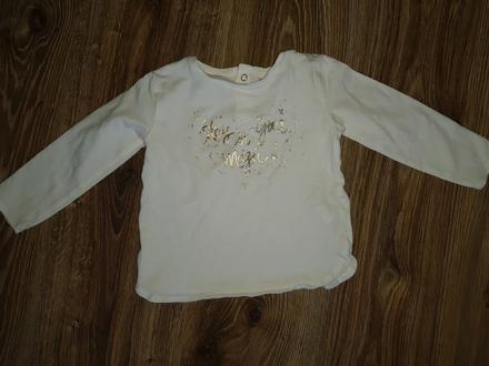 Detské tričko s dlhým rukávom zara 86, zara,86