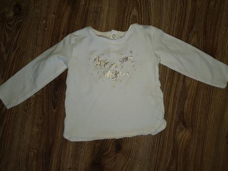 Detské tričko s dlhým rukávom zara 86, zara,86