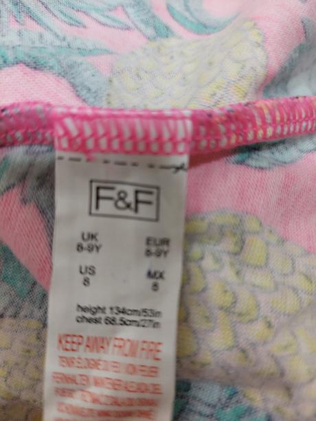 F&f šaty, f&f,134