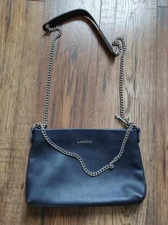 Kožená kabelka lasocki, lasocki