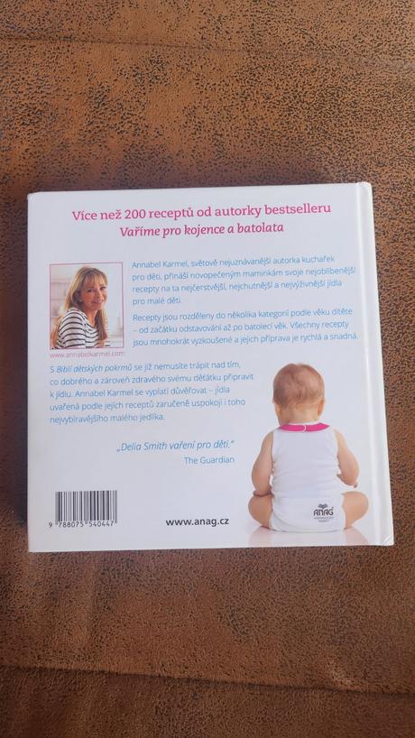 Kniha biblie dětských pokrmů,