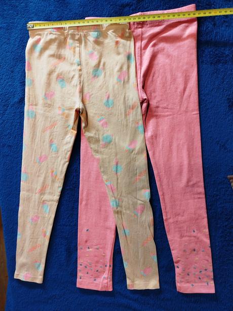 Tenké legínky + 1 darujem, h&m,122