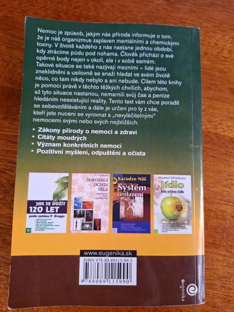 Kniha zákony zdravia, 