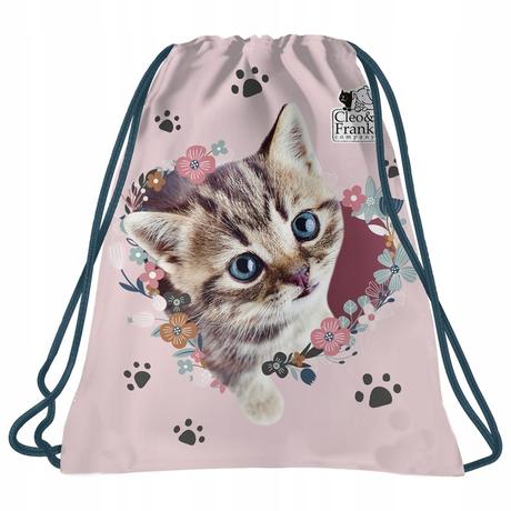 Školská 3v1 taška batoh mačka mačička,