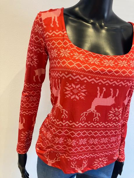 Dámske tričko so zimným motívom (uni), l / m / xl