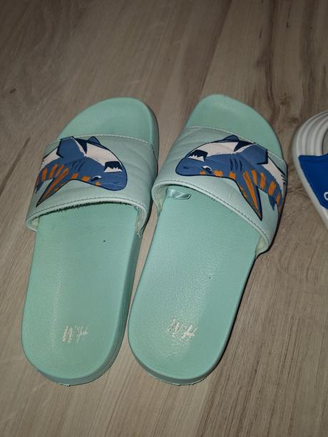 Adidas sandále +h&m šľapky, adidas,31