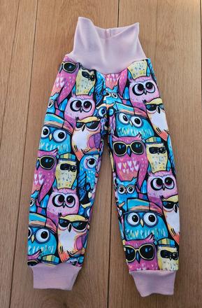 Zateplene softshelove nohavice 68-74, 68