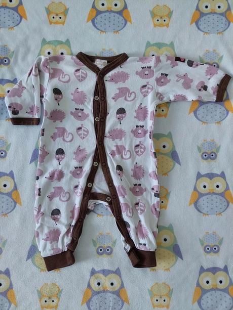 Pyžamo "ježko a veveričky" zn.lindex veľ.56/62, lindex,56