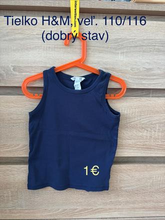Tielko h&m veľ. 110/116, h&m,110