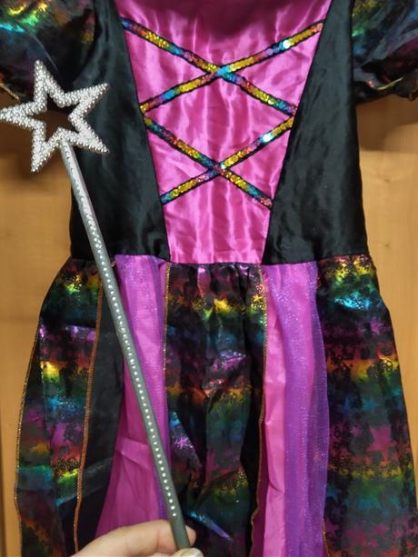 Karnevalový kostým, čarodejnica, tanečnica,, 