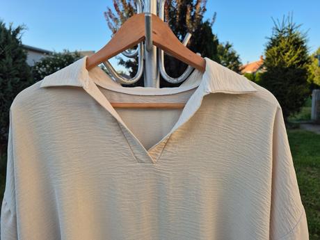 Voľná oversize blúzka, 