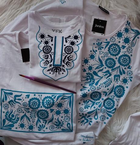 Maľované tričko, l / m / s / xl / xxl