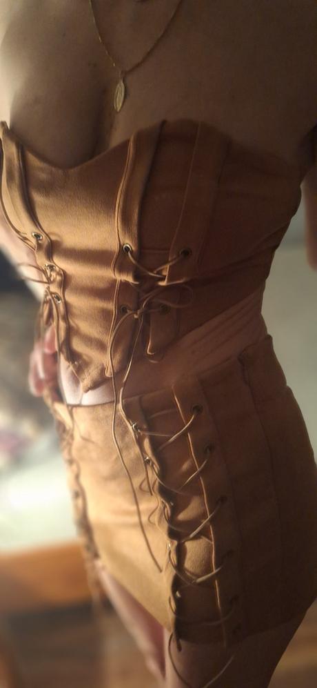 Komplet sukna + korzet top suprava indian styl, m