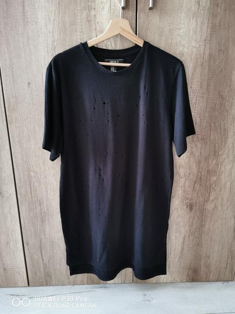 Dámske predĺžené tričko alebo tričkové šaty, m