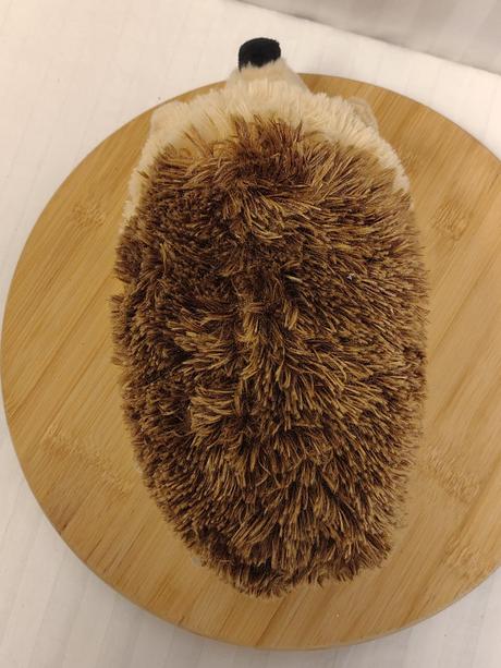 Plyšový hnedo krémový ježko, tendertoys, 27 cm, 