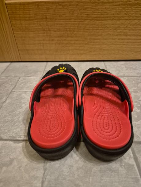 Čierne šľapky pre dievča 33, 33