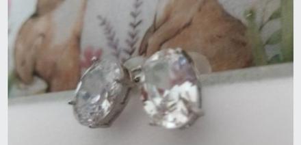 Náušnice kryštál či zirkonia, 