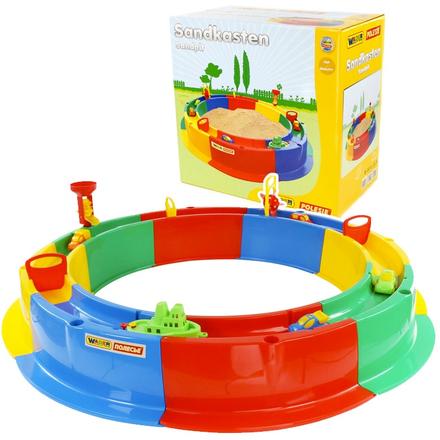 Wader detské pieskovisko s vodnou priekopou,