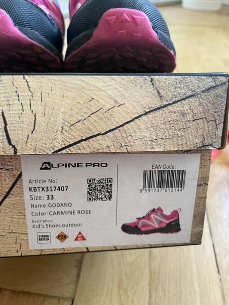 Alpin pro trekingova obuv, vel. 33, alpine pro,33