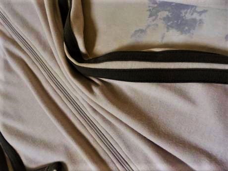 Mikina do pása na zips, m