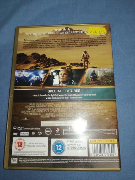 Matt damon - the martian jul18,