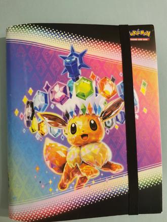 Pokémon album a4 plný kariet,