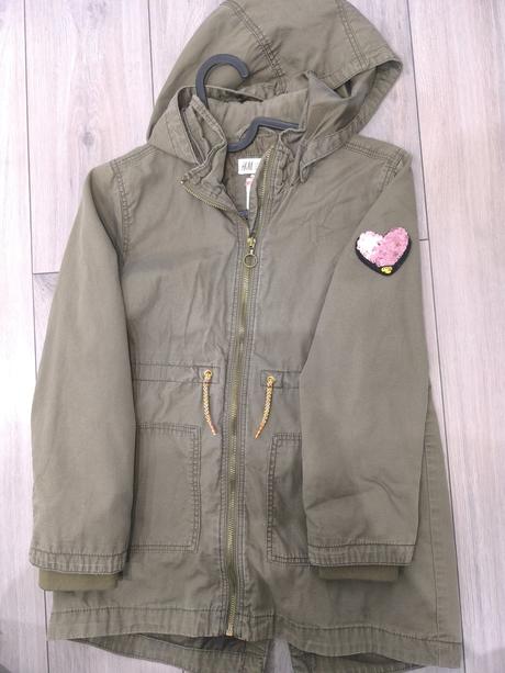 Prechodná parka veľ. 128 z h&m, h&m,128
