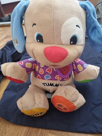 Hovoriaci pes v angličtine,