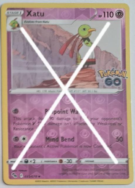 Pokémon karty "pokémon go" (5),