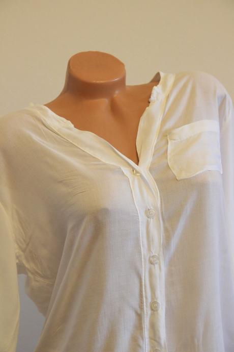 Ľahká oversize viskozova košeľa, xs/s, xs