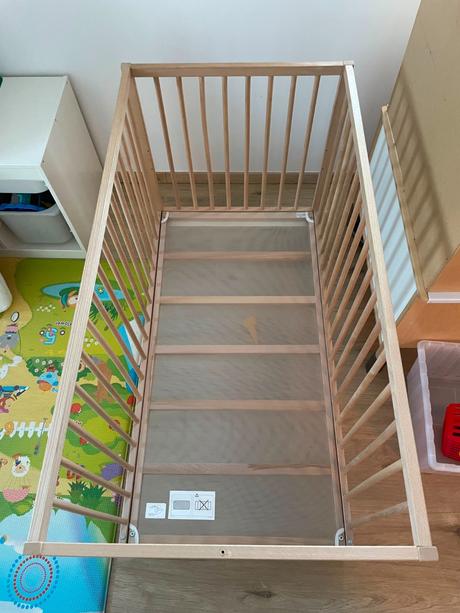 Postieľka ikea sniglar a matrac segum, šírka (cm): 60,dĺžka (cm): 120