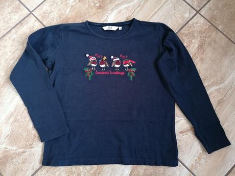 6x tričko, dlhy rukáv, 146