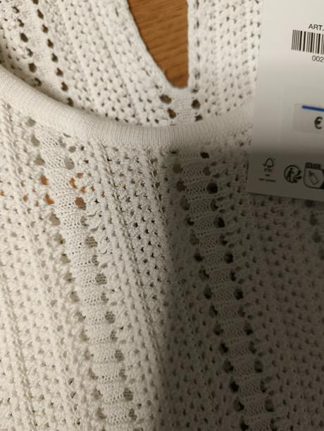 Pletené letné šaty viskóza, zara,s