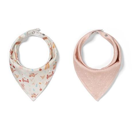 Babyono 879/09 detský podbradník/šatka, 2ks, babyono