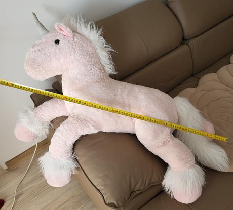 Veľký plyšový jednorožec 60cm,