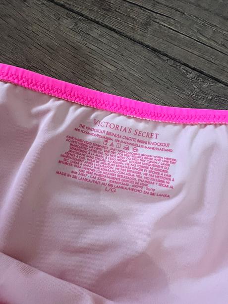 Neónové plavky victorias secret pink, victoria's secret,l