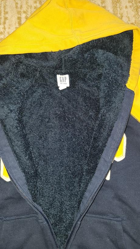 Teplá hrubá mikina gap kids, 152/158, gap,152